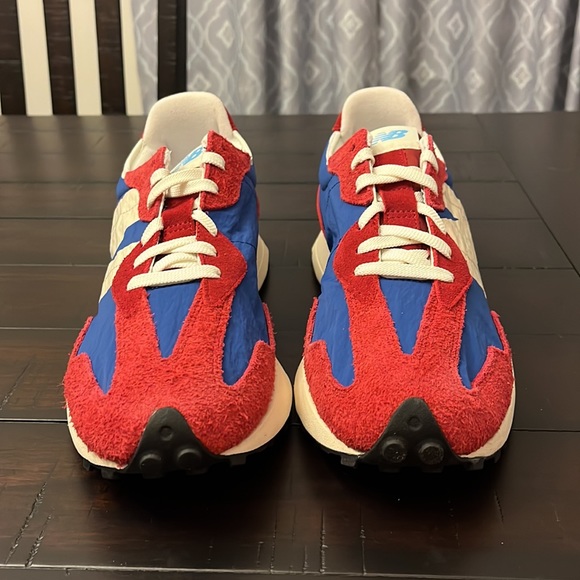 New Balance 327 Lifestyle Shoes Sneakers MS327CH red blue Men’s Size 12 - Picture 5 of 15